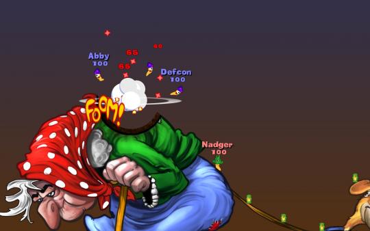 Worms Reloaded game for Linux 1