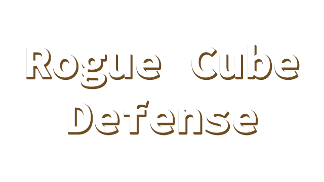 Rogue Cube Defense Logo