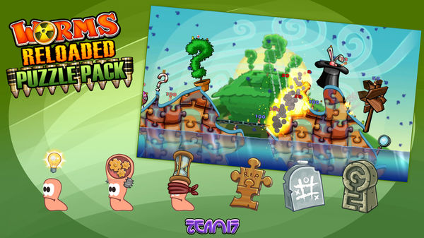 Скриншот из Worms Reloaded Puzzle Pack