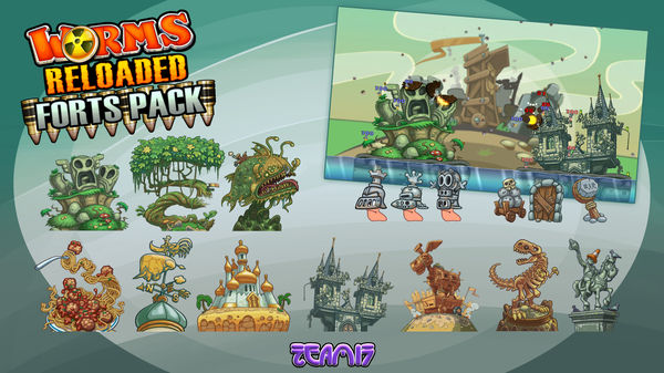 Скриншот из Worms Reloaded Fort Booster Pack