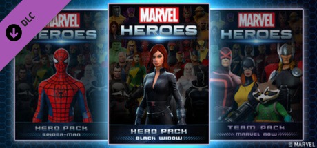 Marvel Heroes - Black Widow Hero Pack cover art