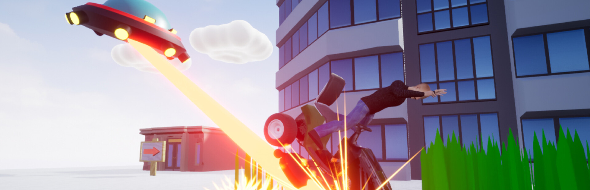 Lawnmower Game: Ufo Chase