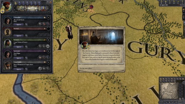 Скриншот из Crusader Kings II: Sons of Abraham