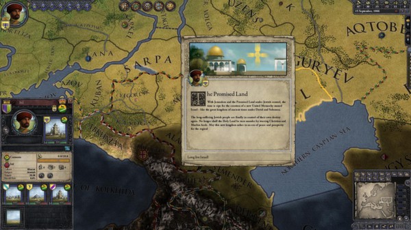 Скриншот из Crusader Kings II: Sons of Abraham