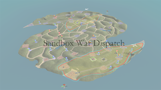 Sandbox War Dispatch Logo