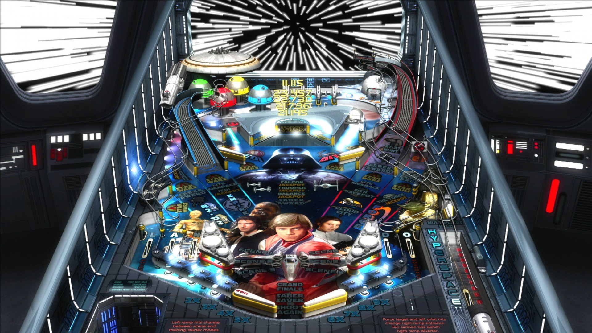 star wars pinball