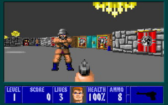 Wolfenstein 3Dfor windows and Linux 1