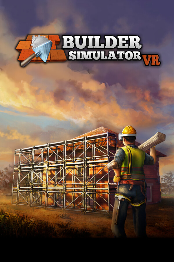 Steam portrait for Builder Simulator VR.