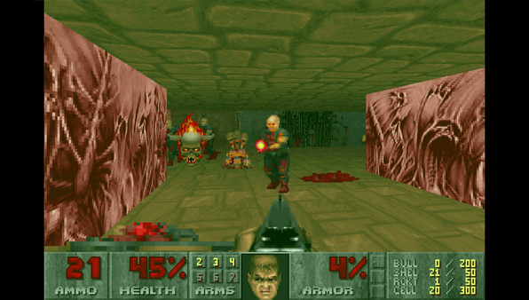 Скриншот из DOOM (1993)