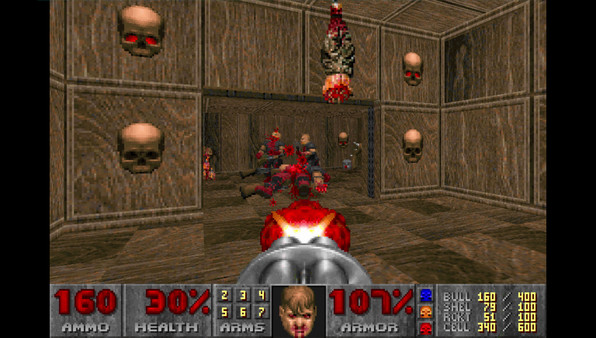 Скриншот из DOOM (1993)