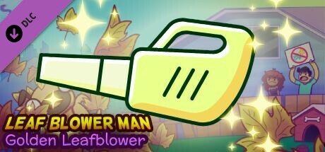 Leaf Blower Man - Golden Leafblower cover art