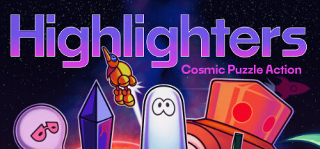 Highlighters: Cosmic Puzzle Action cover art