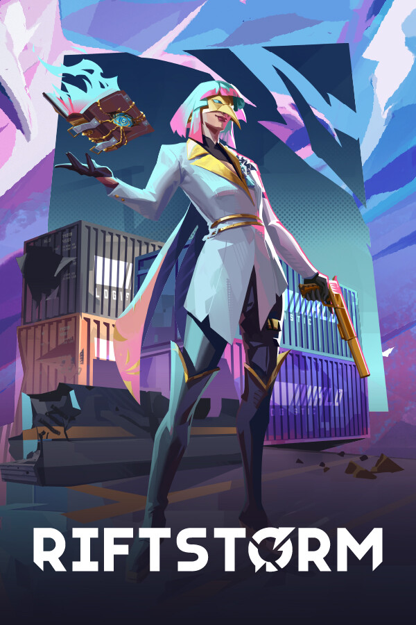 Steam portrait for RIFTSTORM.