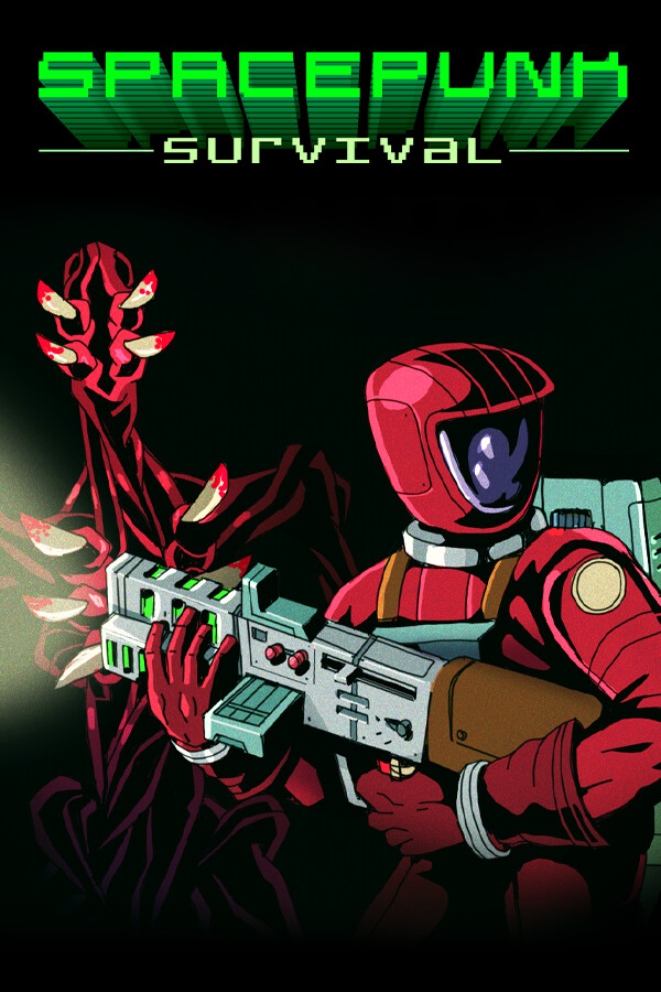Steam portrait for Spacepunk Survival.