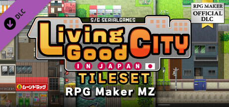RPG Maker MZ - SERIALGAMES Living Good City Tileset cover art