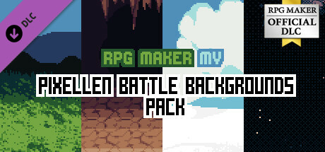 RPG Maker MV - PIXELLEN BATTLE BACKGROUNDS PACK cover art