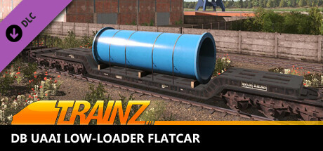 Trainz 2022 DLC - DB Uaai Low-Loader Flatcar cover art