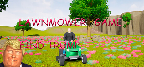 Lawnmower Game: Find Trump cover art