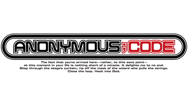 ANONYMOUS;CODE Logo
