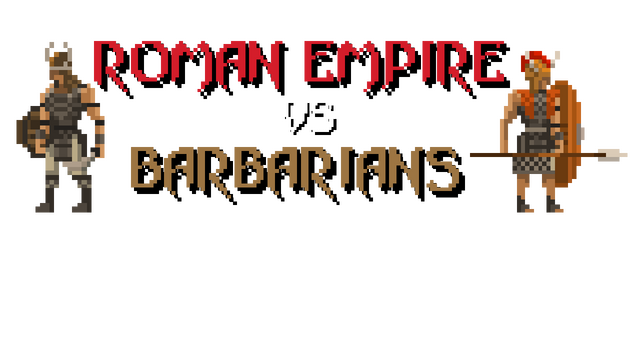 Roman Empire vs. Barbarians Logo