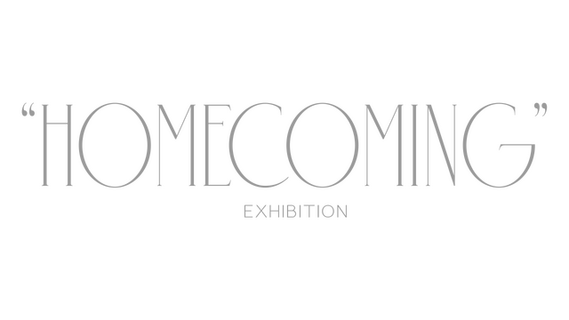 The Homecoming Exhibition Logo