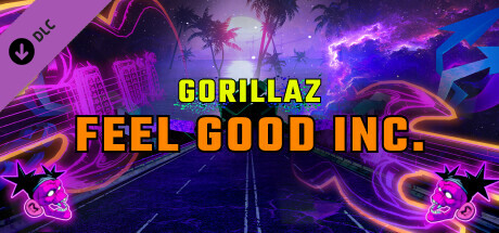 Synth Riders: Gorillaz - "Feel Good Inc" cover art