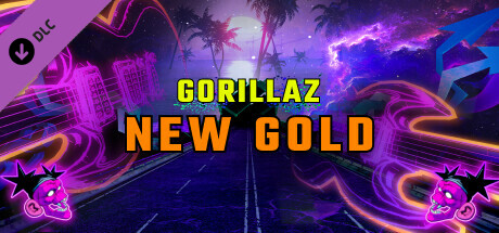 Synth Riders: Gorillaz - "New Gold" cover art