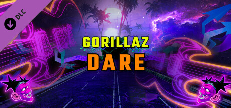 Synth Riders: Gorillaz - "Dare" cover art