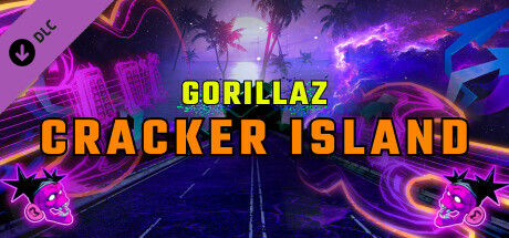 Synth Riders: Gorillaz - "Cracker Island" cover art