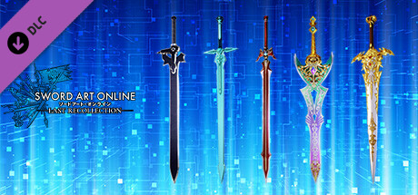 SWORD ART ONLINE Last Recollection - Black Swordsman Swords Skins Set cover art