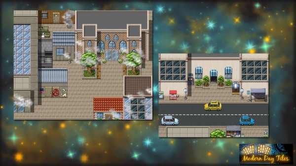 Скриншот из RPG Maker VX Ace - Modern Day Tiles Resource Pack