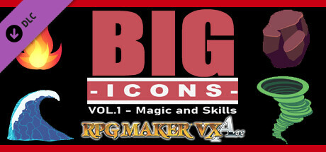 RPG Maker VX Ace - Big Icons Vol 1 - Magic and Skills cover art