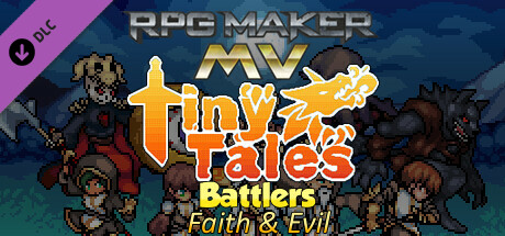 RPG Maker MV - MT Tiny Tales Battlers - Faith and Evil cover art