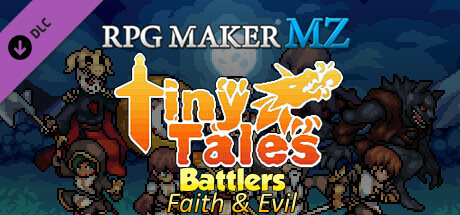 RPG Maker MZ - MT Tiny Tales Battlers - Faith and Evil cover art