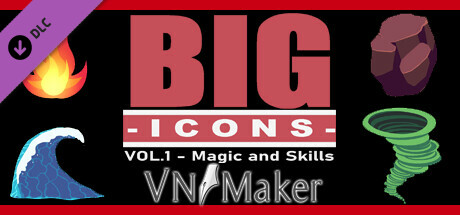 Visual Novel Maker - Big Icons Vol 1 - Magic and Skills cover art