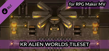 RPG Maker MV - KR Alien Worlds Tileset cover art