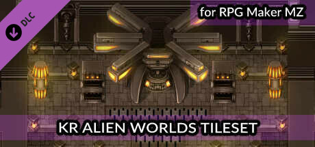 RPG Maker MZ - KR Alien Worlds Tileset cover art