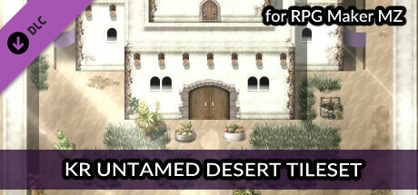 RPG Maker MZ - KR Untamed Desert Tileset cover art