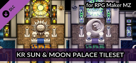 RPG Maker MZ - KR Sun and Moon Tileset cover art