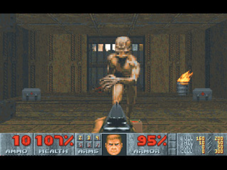 Скриншот из DOOM II