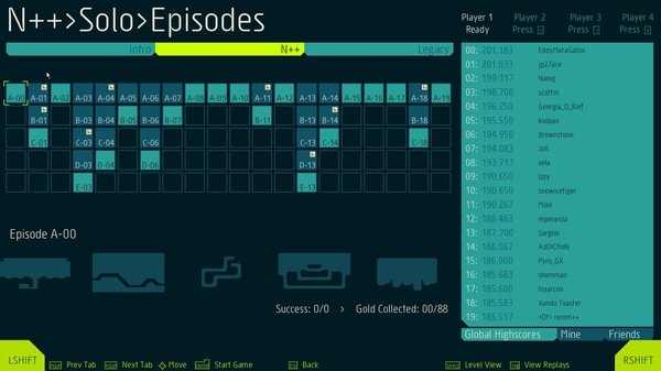 N++ (NPLUSPLUS) game for Linux 1
