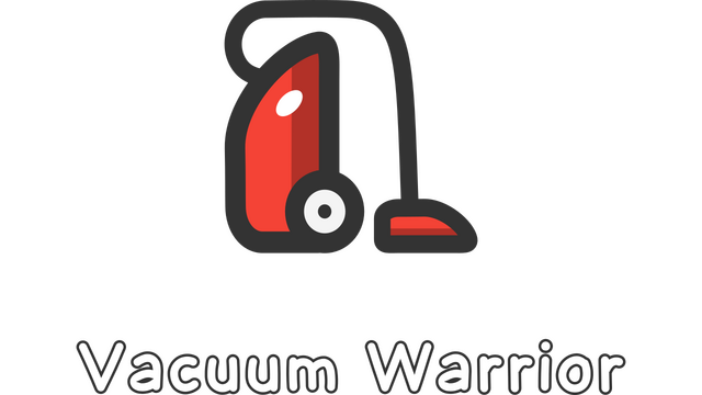 Vacuum Warrior - Idle Game Logo