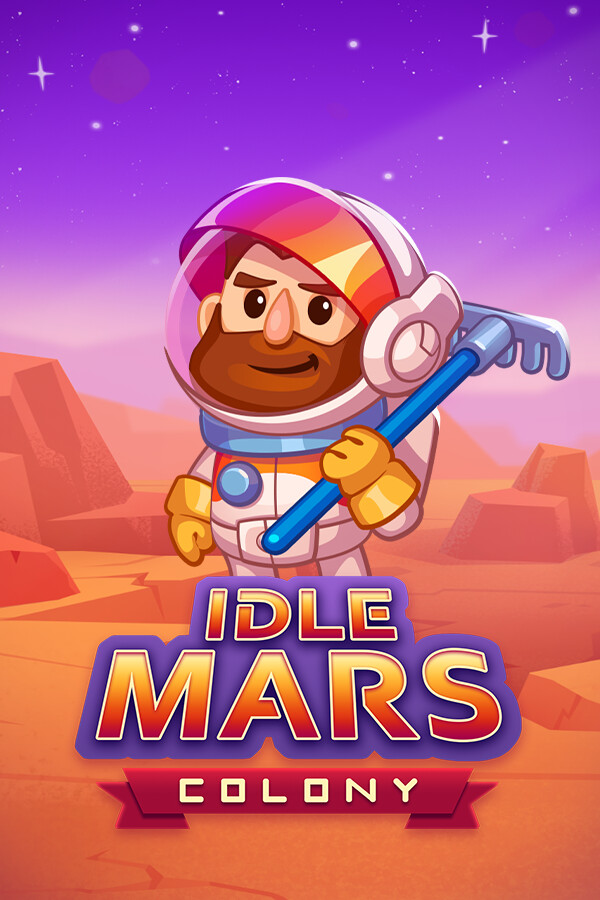 Steam portrait for Idle Mars - Colony Simulator and Farming Tycoon.