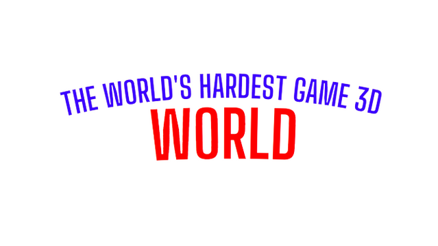 The World's Hardest Game 3D World Logo