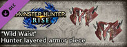 Monster Hunter Rise - "Wild Waist" Hunter layered armor piece
