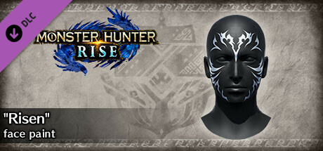 Monster Hunter Rise - "Risen" face paint cover art