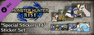 Monster Hunter Rise - "Special Stickers 14" sticker set