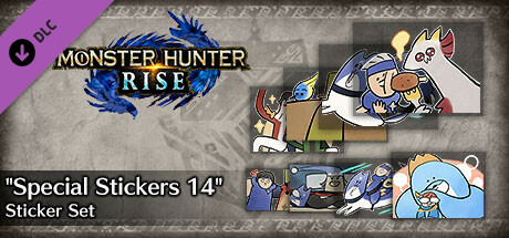 Monster Hunter Rise - "Special Stickers 14" sticker set cover art
