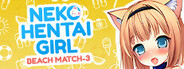 Neko Hentai Girl: Beach Match-3