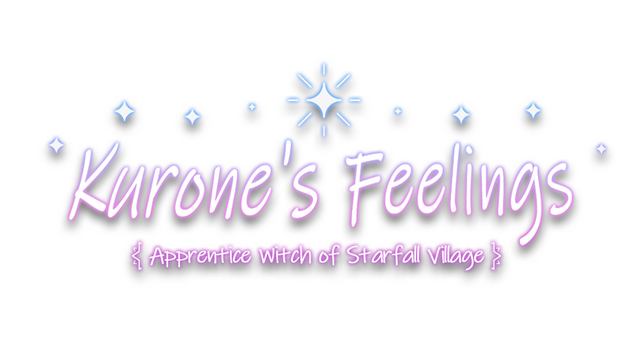 Kurone's Feelings ~Apprentice Witch of Starfall Village~ Logo